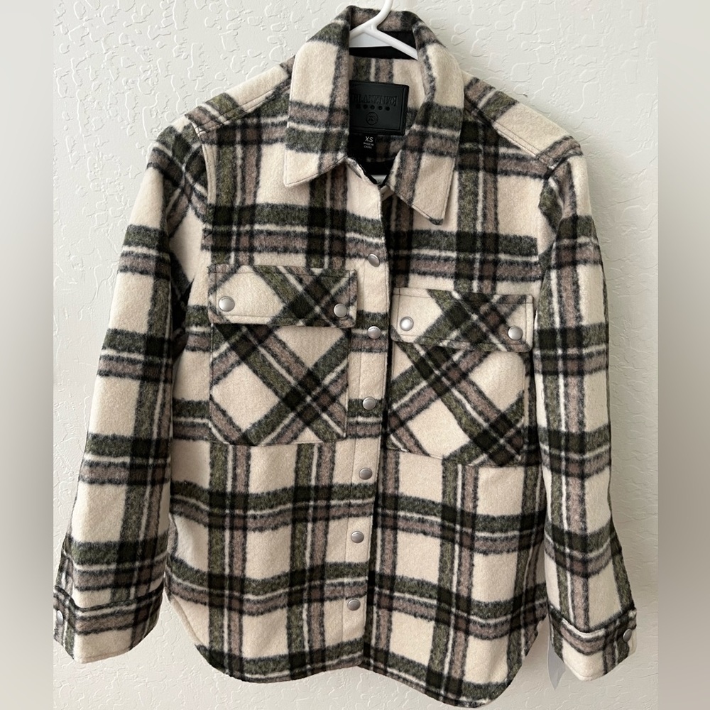 BLANKNYC Outsider Shacket- new with tag